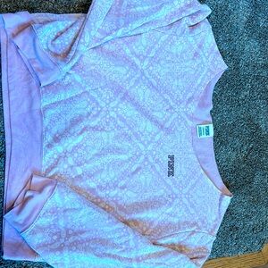 PINK sweatshirt xl. OFF THE SHOULDER